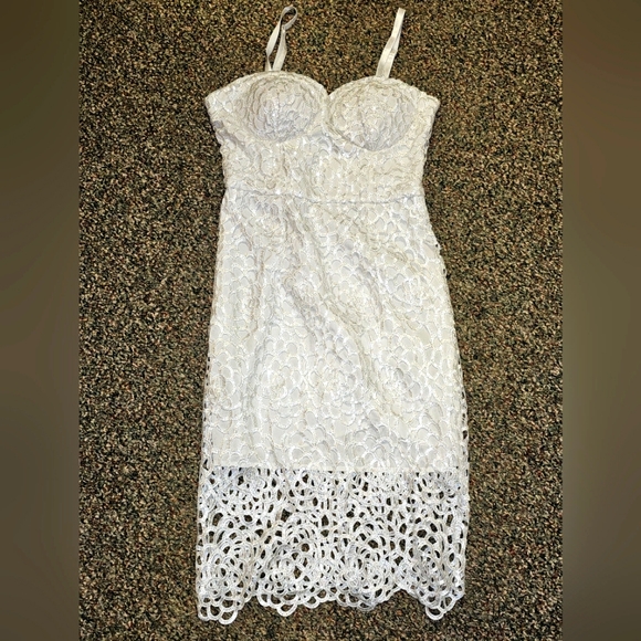 Dresses & Skirts - White Formal Dress, Size 6